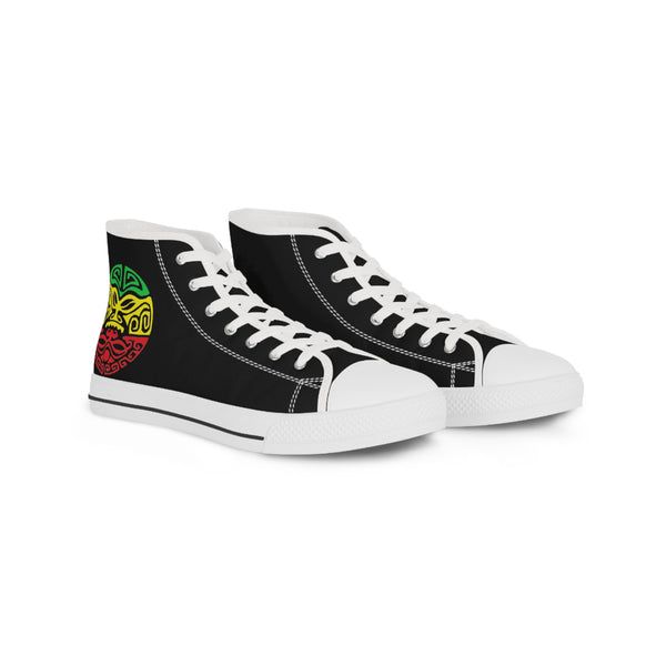 Tribal Reggae Men's High Top Sneakers – Irie Vybez Gear