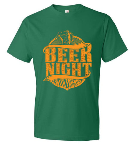 Beer Night with Friends Men's Short Sleeve Top