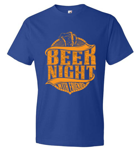 Beer Night with Friends Men's Short Sleeve Top