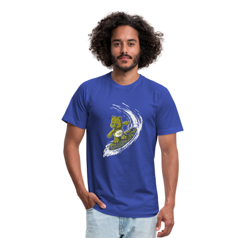 Surfing High Men's Tee - royal blue