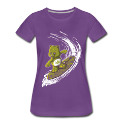 Women’s Surfing High T-Shirt - purple