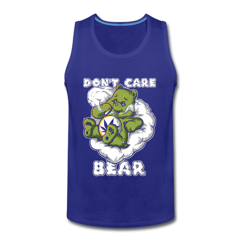 Men’s Puffing Clouds Tank - royal blue