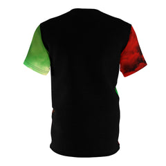 Unite with Rasta Vibes: Rasta Gal Tee for Reggae Lovers!