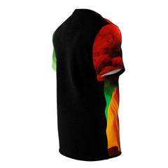 Unite with Rasta Vibes: Rasta Gal Tee for Reggae Lovers!