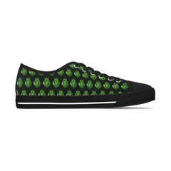 Rasta Vibes  Women's Low Top Sneakers