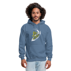 Unisex Surfing High Hoodie - denim blue