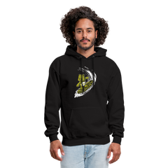 Unisex Surfing High Hoodie - black