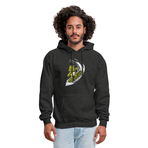 Unisex Surfing High Hoodie - charcoal grey