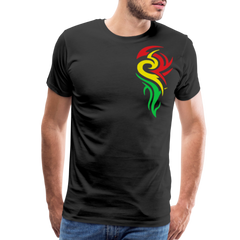 Men's Tribal Style T-Shirt - black