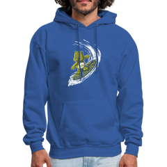 Unisex Surfing High Hoodie - royal blue