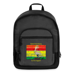 St. Petersburg Loves Reggae Baseball Cap - charcoal grey