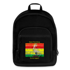 St. Petersburg Loves Reggae Baseball Cap - black