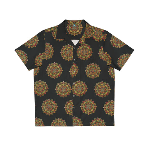 Men's Paisley cluster Hawaiian Shirt