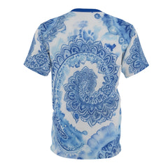 Blue Tie dye t-shirt- Unisex