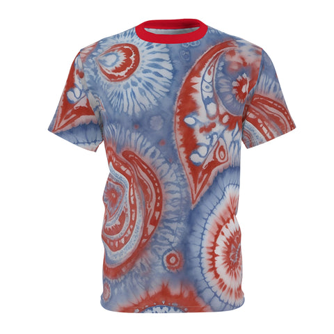 Patriotic Tie dye t-shirt- Unisex