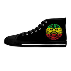 Tribal Reggae Women's High Top Sneakers