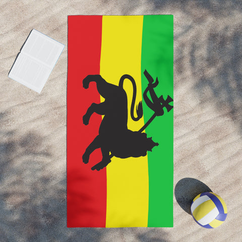 Lion of Judah Beach Towel