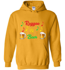 Unisex Reggae & Beer (R&B) Vers. 2 Hoodie