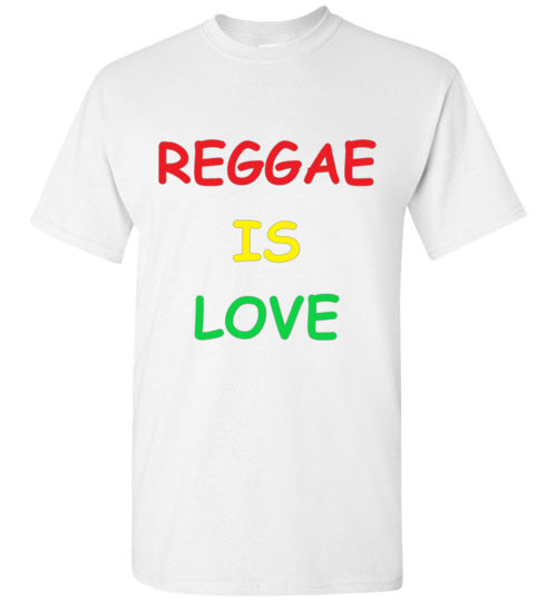 Reggae is love Men's Tee 