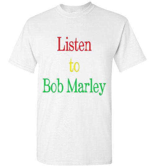 Men's Listen to Bob Marley Tee 