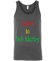 Men's Listen to Bob Marley Tank 