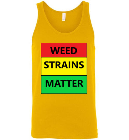 Men's WEED STRAINS MATTER Tank