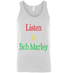 Men's Listen to Bob Marley Tank 