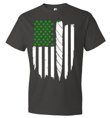 The AMERICAN GREEN Flag- Click for Men/Women/Tank Tops