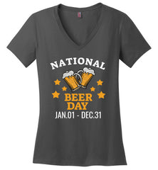 National Beer Day! Women's V-Neck Top
