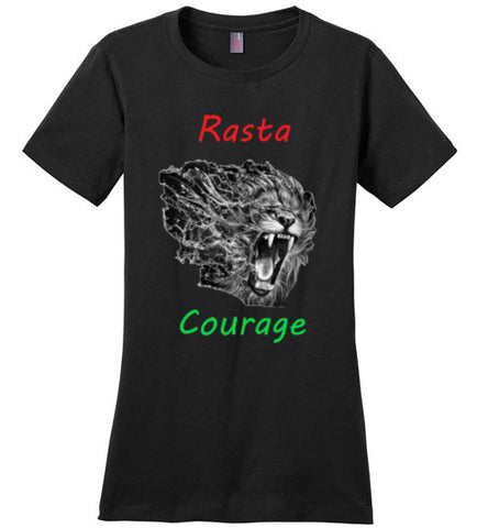 Rasta Courage Women's Tee 