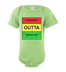 Infant Straight Outta Babylon Onsie 