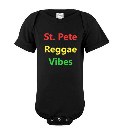 Infant St. Pete Reggae Vibes Unisex Onesie 