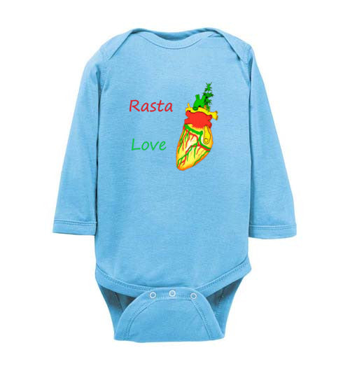Rasta Love Unisex Infant LS jumpsuit