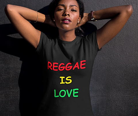 Reggae is love Women's Tee 