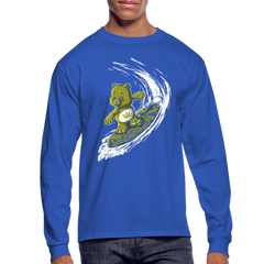 UNISEX Surfing High Long Sleeve T-Shirt - royal blue