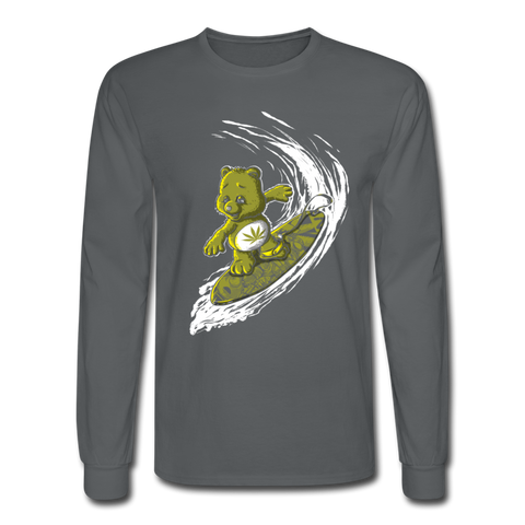 UNISEX Surfing High Long Sleeve T-Shirt - charcoal