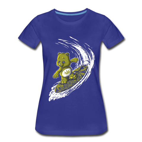 Women’s Surfing High T-Shirt - royal blue
