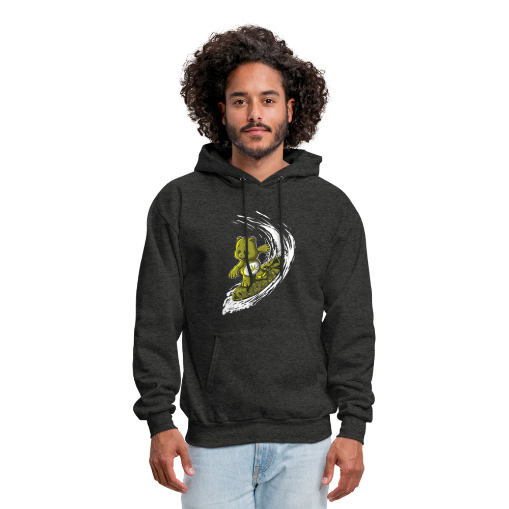 Unisex Surfing High Hoodie - charcoal gray