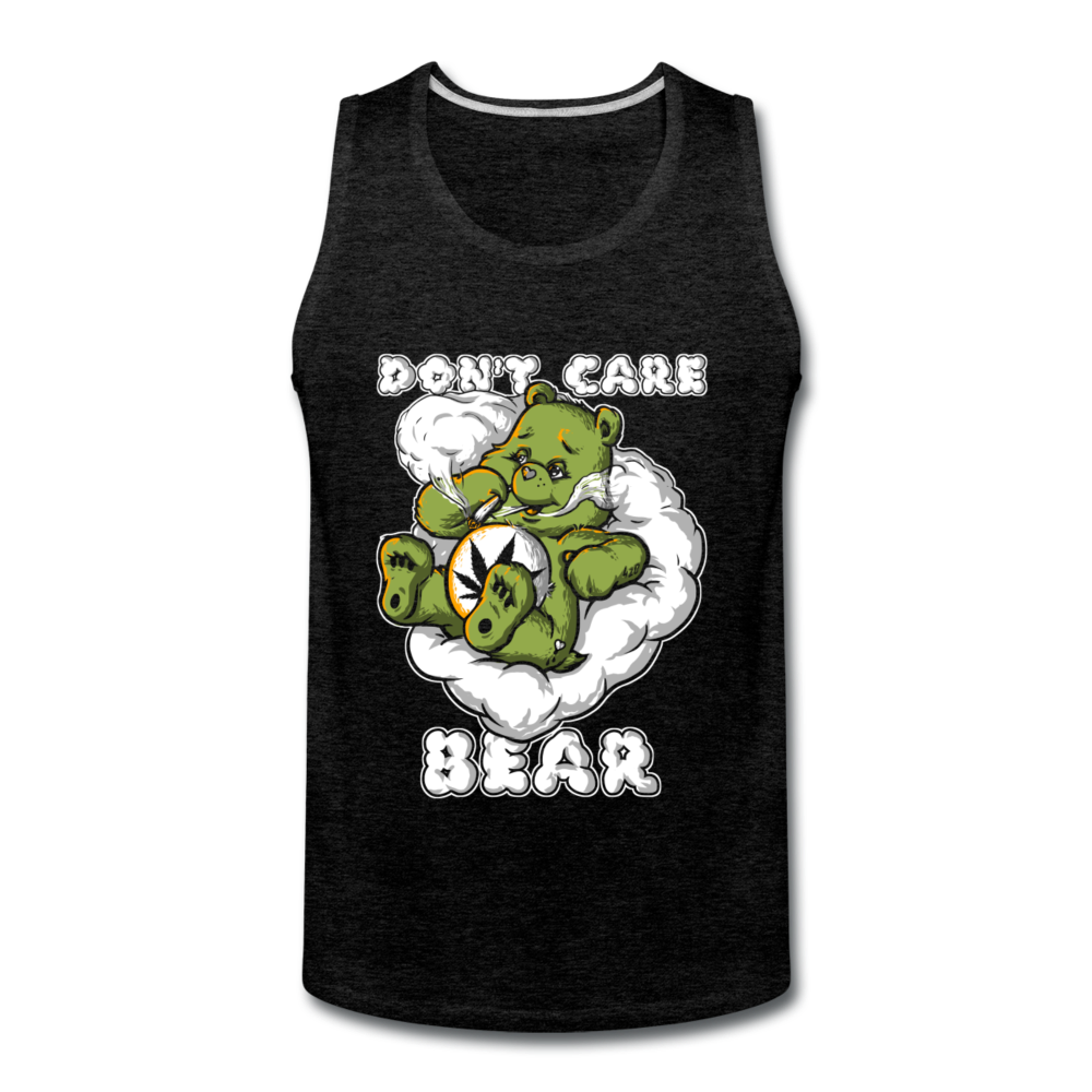 Men’s Puffing Clouds Tank - charcoal gray