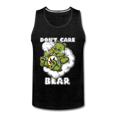 Men’s Puffing Clouds Tank - charcoal gray