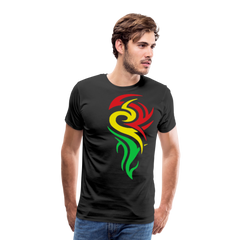 Men's Tribal Style T-Shirt - black
