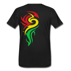 Men's Tribal Style T-Shirt - black