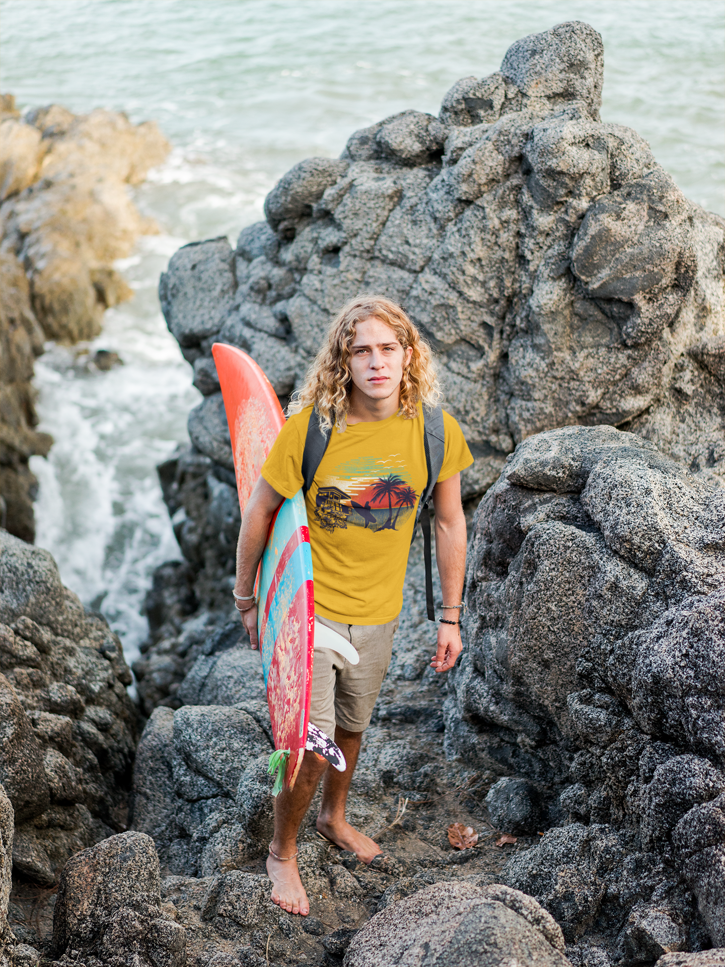 Surf and Shine Men's Tee